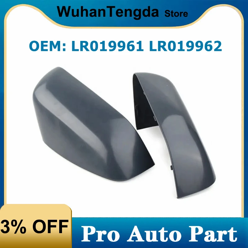 

LR019961 LR019962 Left Right Exterior Mirror Cover for Land Rover Freelander LR2 Discovery 4 Range Rover Sport Housing Primed