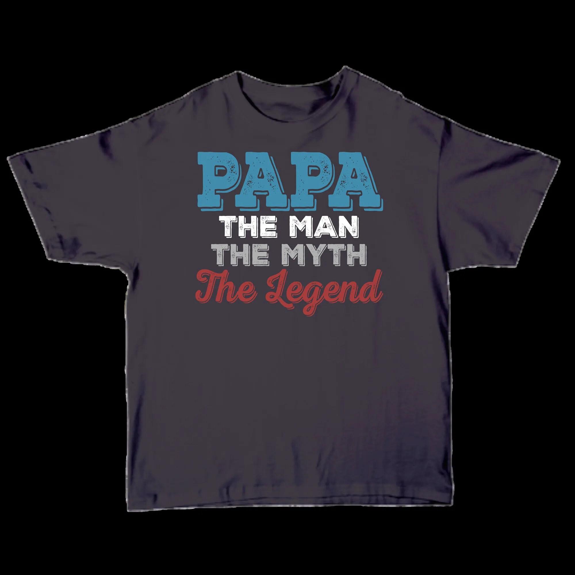 Футболка с длинным или коротким рукавом Papa The Man Myth Legend