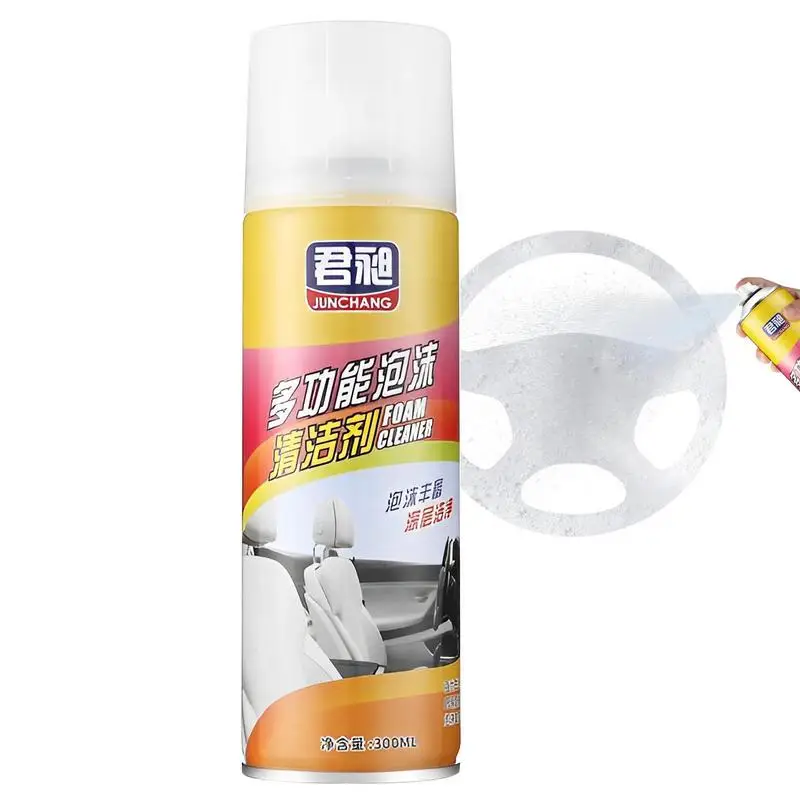 

Car Interior Cleaning Spray Automotive Interior UV Protection Cleaning Agent Automotive Mild Stain Remover Agent Automobile Fast
