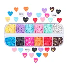 Подвеска для ногтей с пайетками в стиле Дня Святого Валентина, блестящие хлопья, Бабочка, кленовый лист для маникюра, дизайнерские детали, Набор принадлежностей