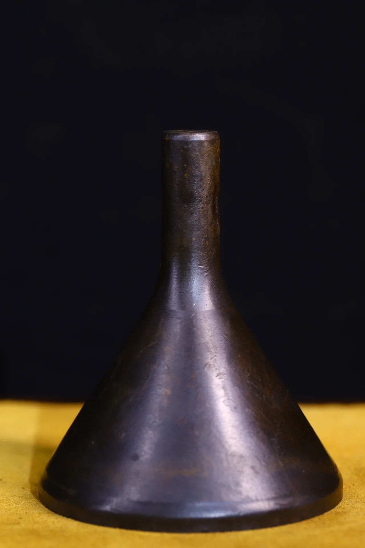 Коллекция тибетских храмов 4 дюйма старинная бронзовая пагода ручной работы