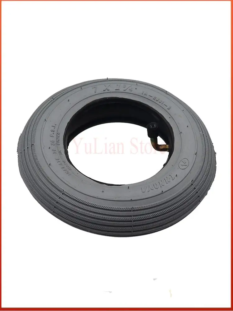 

7-дюймовые Пневматические Шины Для Электрических Инвалидных Колясок 7x1 3/4, Внутренняя И Внешняя Покрышки