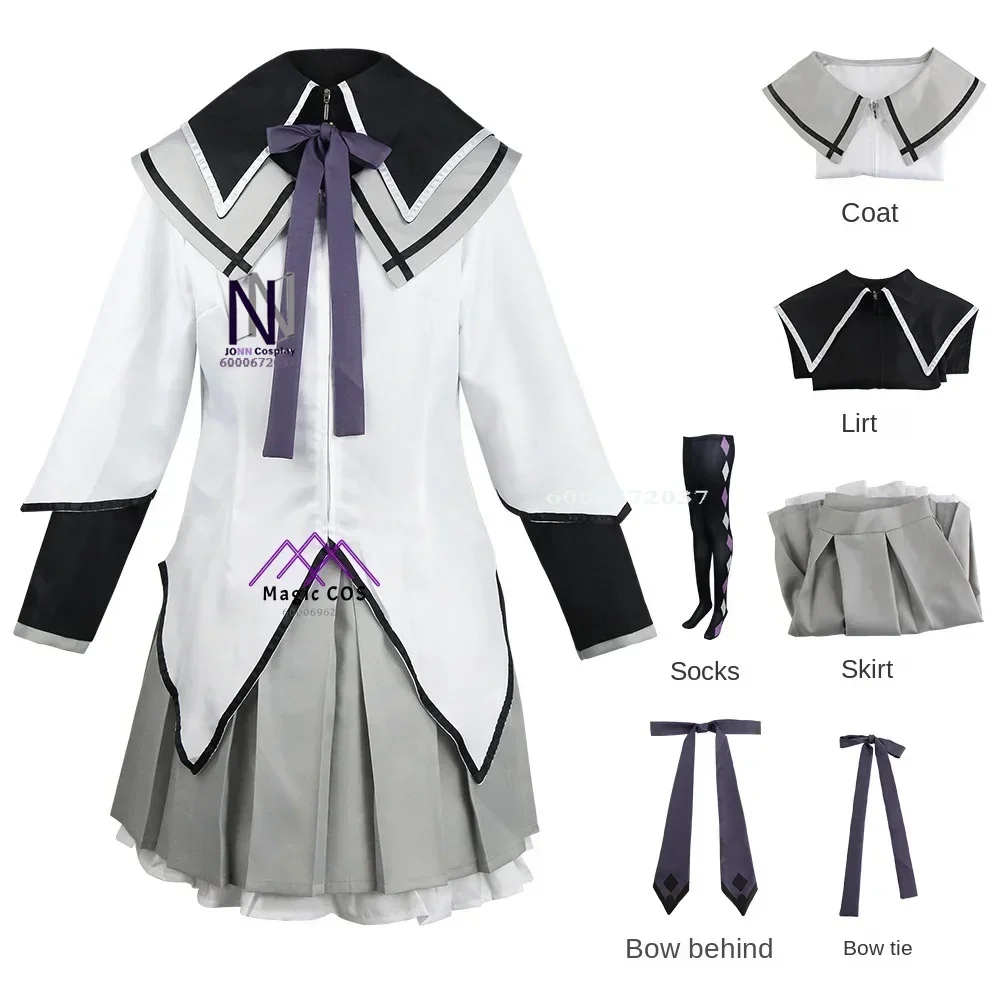 Anime Madoka Puella Magi Madokaa Magicaa Cosplay Costume Homura Sayaka Kyoko Mami Hot Sale Halloween Party Essential Photo-Ready