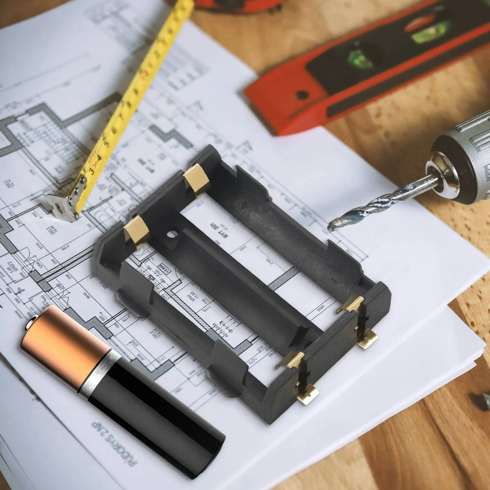 5 шт./партия держатели для батарей 26650