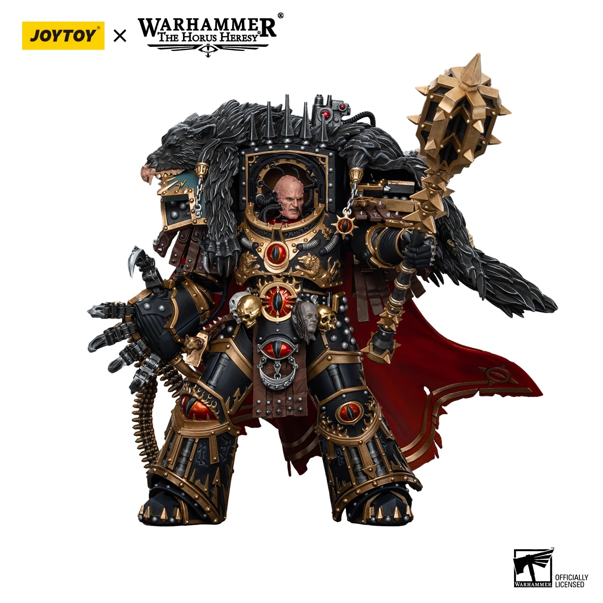 Фото В НАЛИЧИИ JOYTOY Warhammer 40K 1/18 Фигурка Сынов Хоруса, Вармастер Хорус, Аниме-модель №3