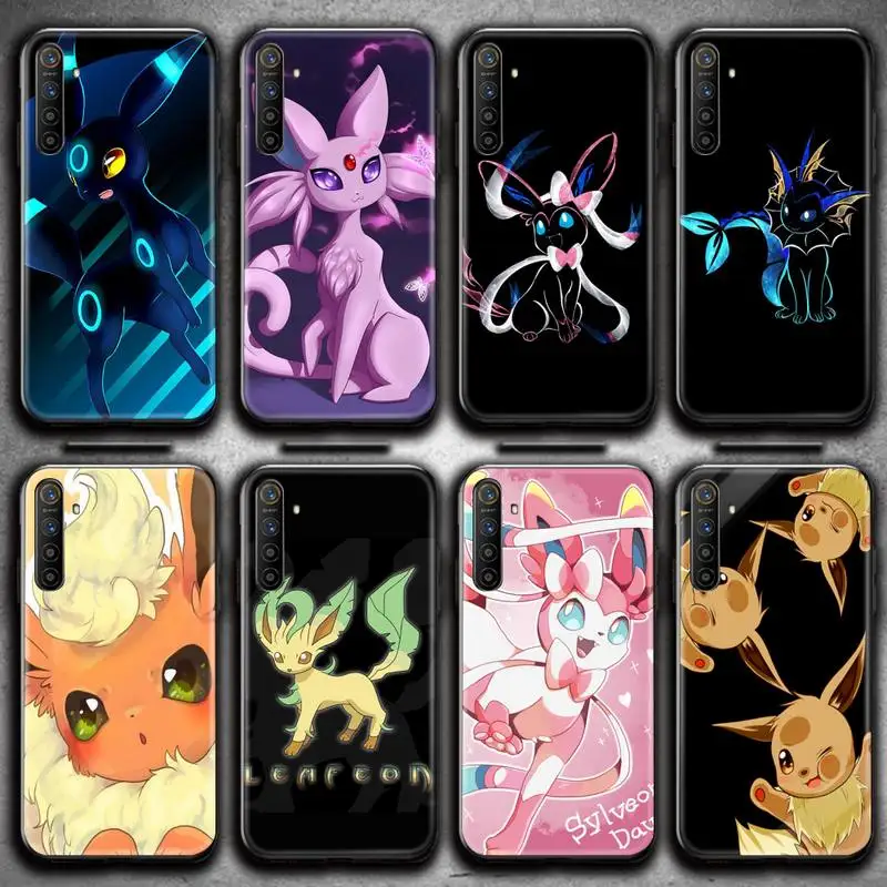 

Pokemon Eevee Fealeon Phone Case For OPPO Realme 6 Pro C3 5 Pro C2 RENO2-Z A11X XT