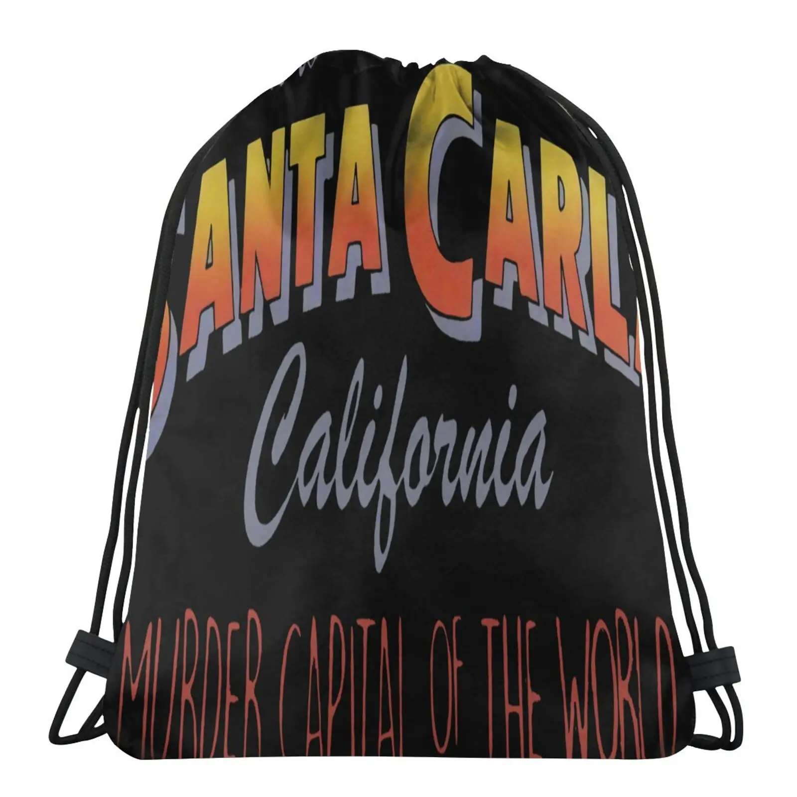

Santa Carla The Lost Boys Filmretro Men's Backpack Cloth Bag Cotton Bag Cloth Bags Dust Bag Pouch Drawstring Bag Backpack Sack