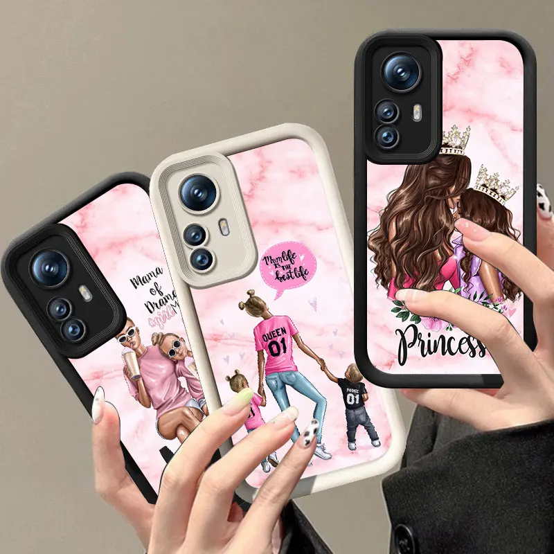 Baby Mom Girl Queen Phone Case For Redmi 9A 10A 9C 10C 12C 13C 14C 4G 9i 9T K30 K50 Pro K40 Gaming A1 A2 A3