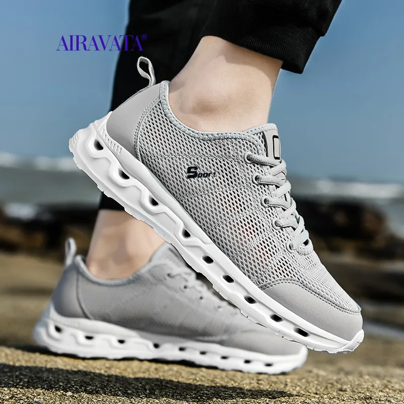 Men Outdoor Sandals Summer Brand Outdoor Mens Sport Wear-resistant Flats Shoes Waterproof Non-slip Walking Shoes 39-48