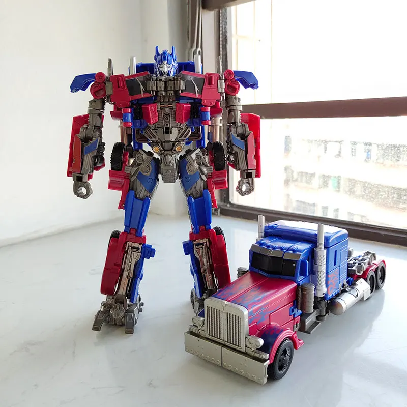 

Transformation Optimus Prime Bumblebee Cybertron Leader Slug Collection Toys Boy Model Play Figure Animation Peripherals Gift