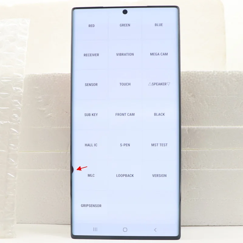 Tanie Oryginalny Wyświetlacz LCD Do Samsung Note 10 Plus N975 Wyświetlacz LCD Galaxy Note 10 N970 Ekran Dotykowy Digitizer AMOLED LCD Z Kropkami