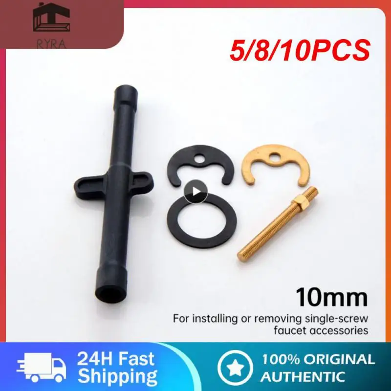 

5/8/10PCS Plumbing Accessory Water Tap Filter Faucet For Water Filter Wall Tap Trim Faucet Head Rotating Faucet Head