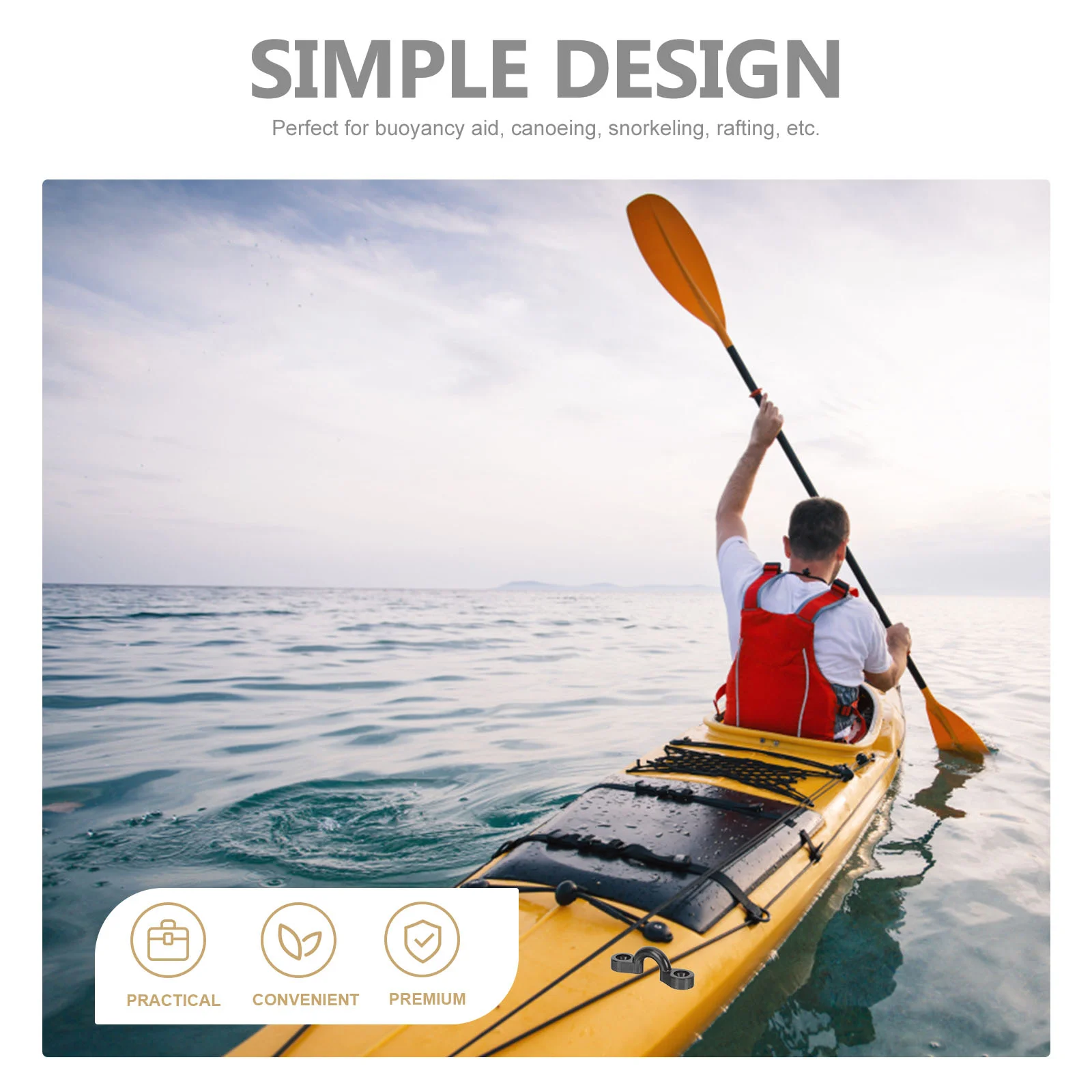 10- шт. комплект такелажа для лодки сиденья каяка дюбели багги якорь банджи-ушко