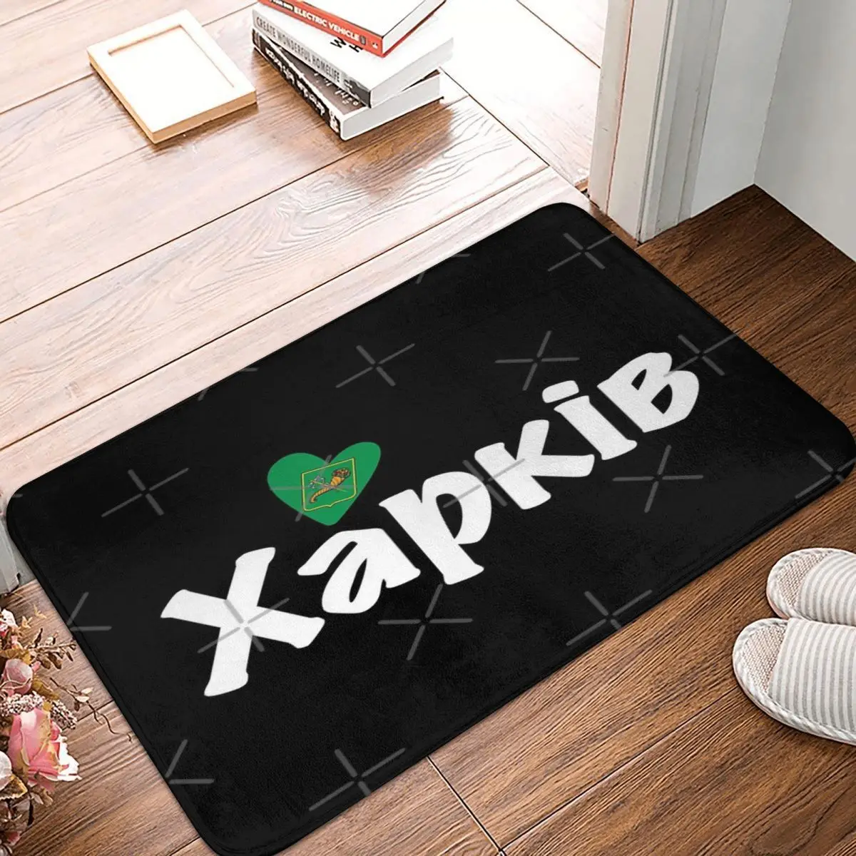 Сердца харкив Украина I Love коврики для туалета ванной коврик пикника