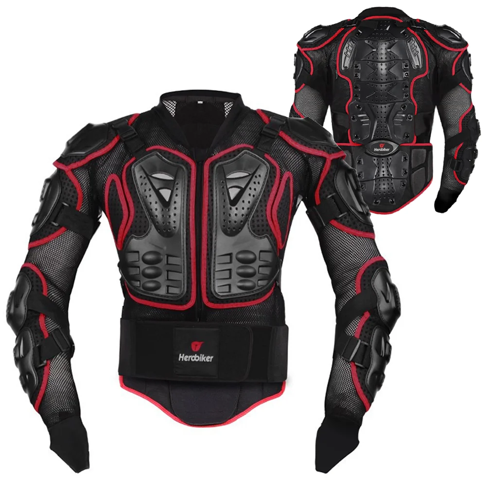 

HEROBIKER мотоциклетная куртка мужская мотоциклетная броня для мотокросса гоночная мотокуртка для езды на мотоцикле защита размер S-5XL #
