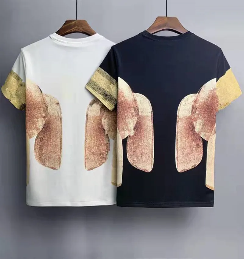 

Burberr T Shirt Letter Logo Unisex Men Women Couple Style Fashion Cotton Short Sleeve O-neck T-shirt Summer Casual Tee