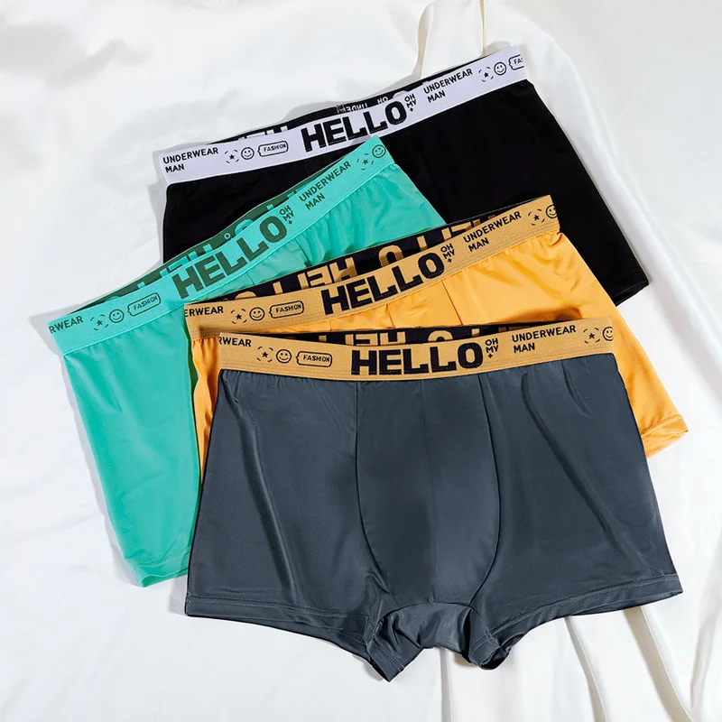 

Men's Boxer Shorts Underwear Men Panties Graphene Boxers Sexy Man Breathable BoxerShorts Male Comfortable Underpants Plus Size