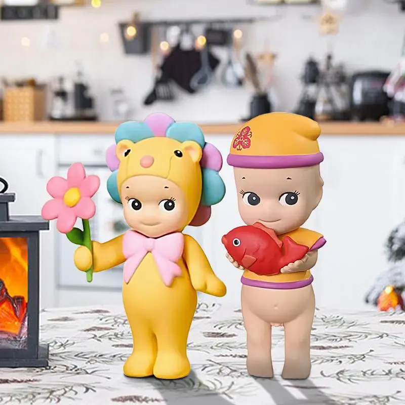 Коллекционные фигурки кукла угол цветок серия Удача милая слепая коробка