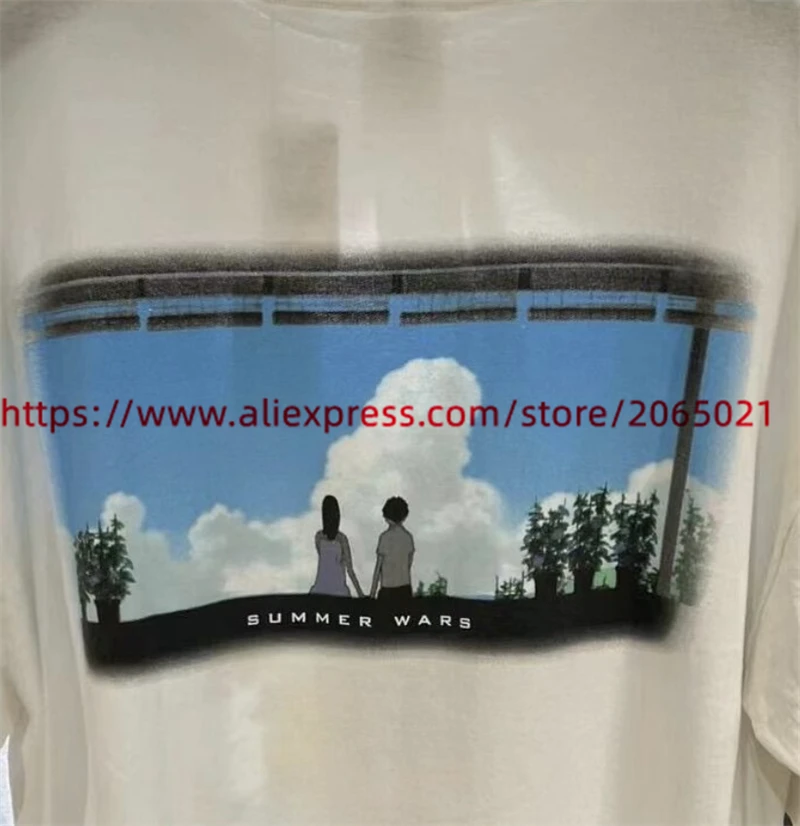 2024ss Saint T-Shirt Men Women High Quality Unisex Oversize Tee White Summer Style Top T Shirt