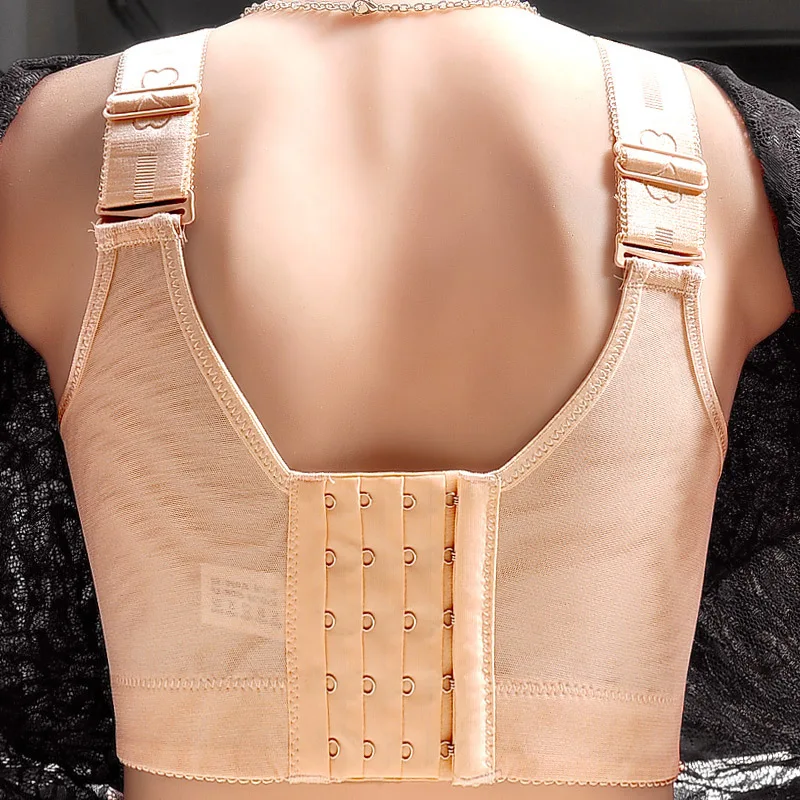 Push Up Bra for Women Embroidery Wire Free Bras for Women Pink Lingerie 34 To 50 Large Size Bra Lace Bra Tops for Women Sexy Bra