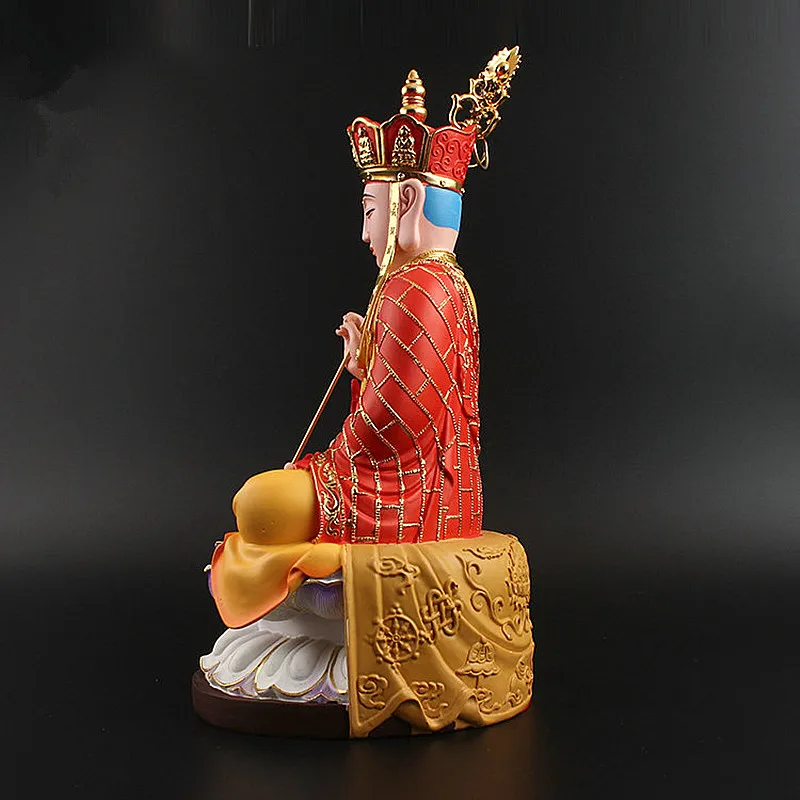 32x17 см позолоченная сверхбольшая статуя кситигарбхи Будды подметальная Подвеска