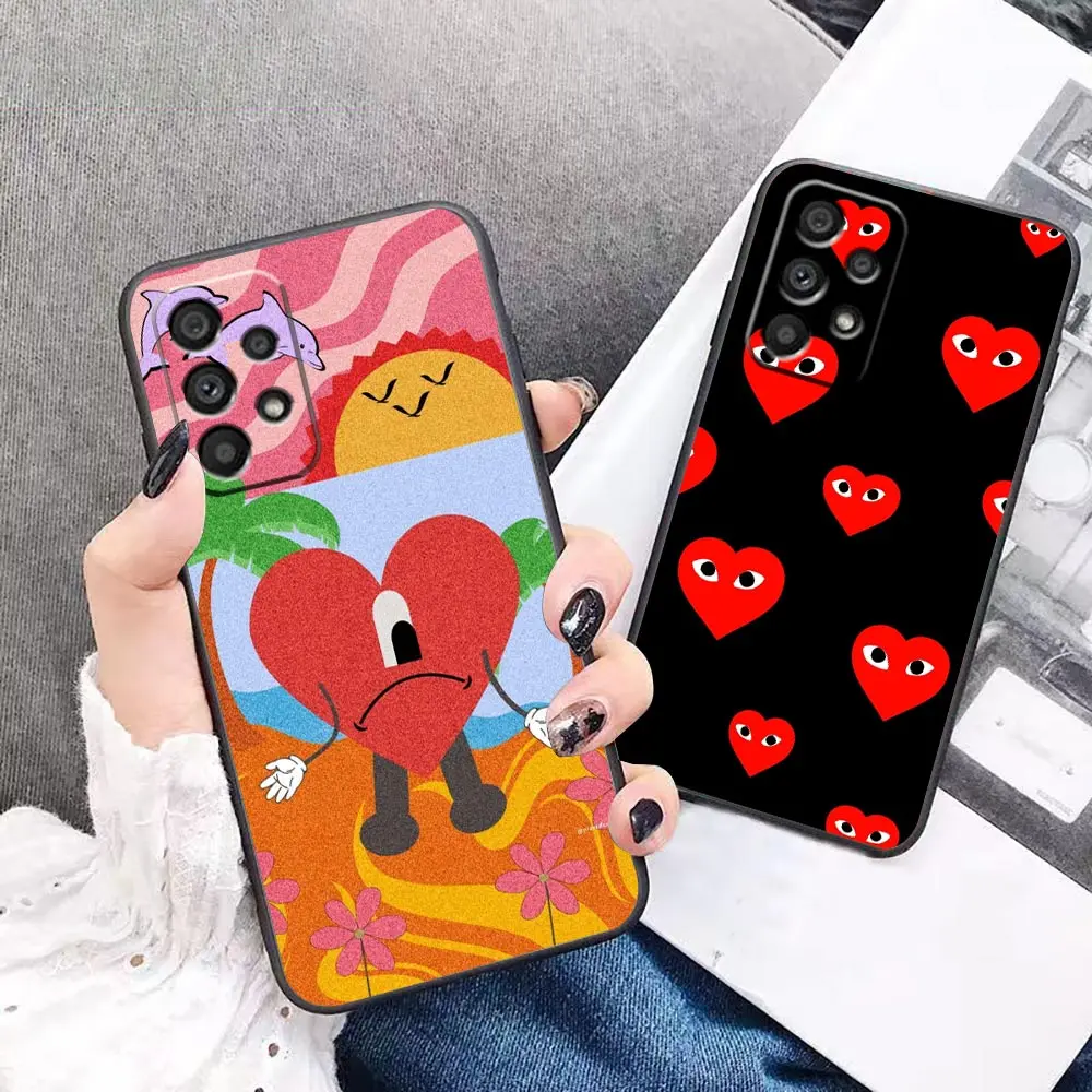 

Case For Samsung A73 A71 A53 A33 A32 A13 A12 A80 A71 A70 A52 A51 A50 A32 A30 A23 A22 A21 5G Case B-Bad B-Bunny Un Verano Sin Ti