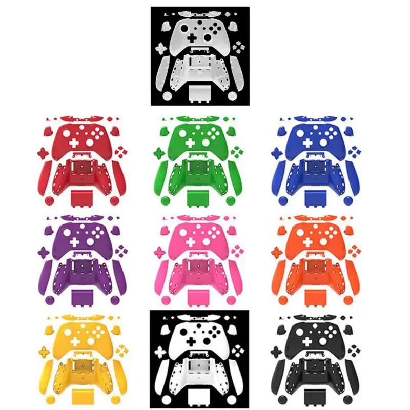 

1 Set Housing for CASE for shell Faceplates Cover with Bumpers Trigger ABXY Buttons Kit for XB One Slim Controller