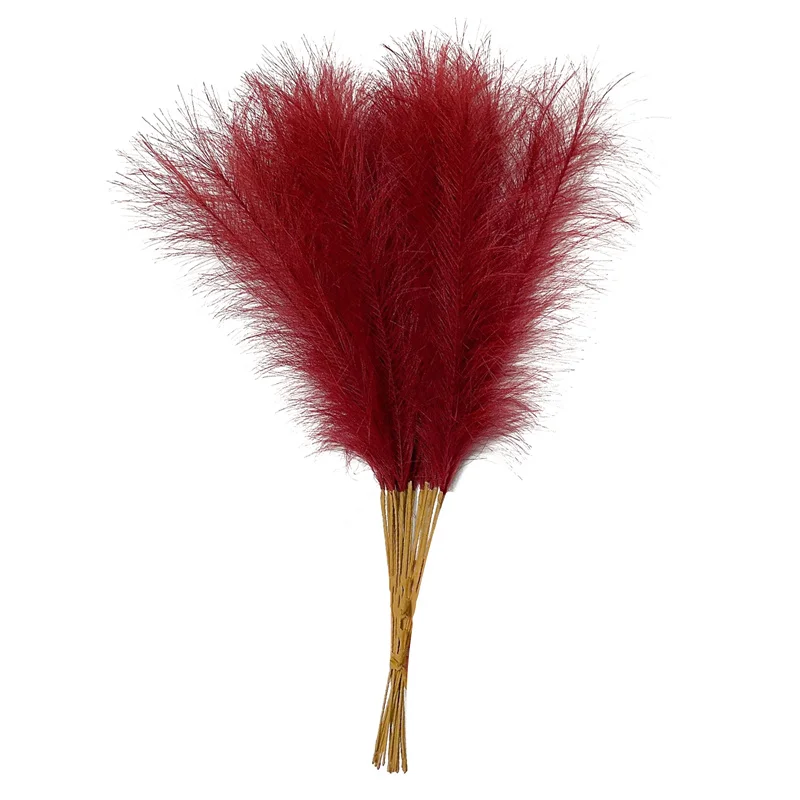 

Искусственные пампасные травы шелк 10 шт.