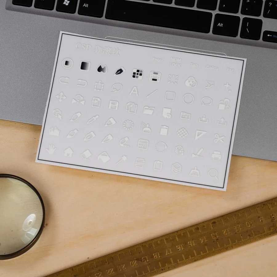 

Набор наклеек для клавиатуры JiYiShe