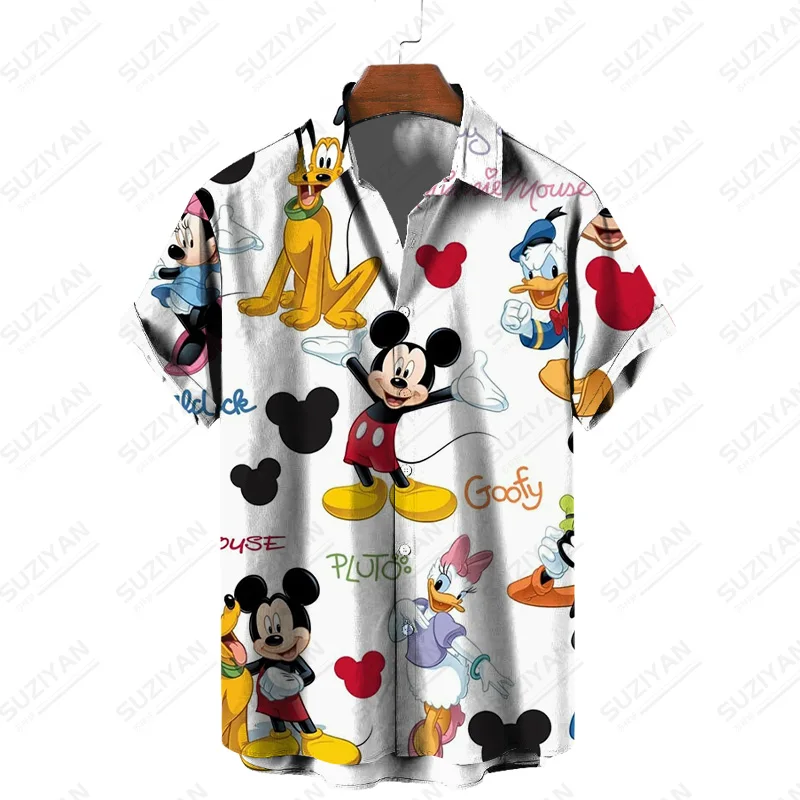 

Short Shirtdisney Fashion British Beautiful Patterns Standard-Fit Korean Patterns European Stylish Clothing 3d Print