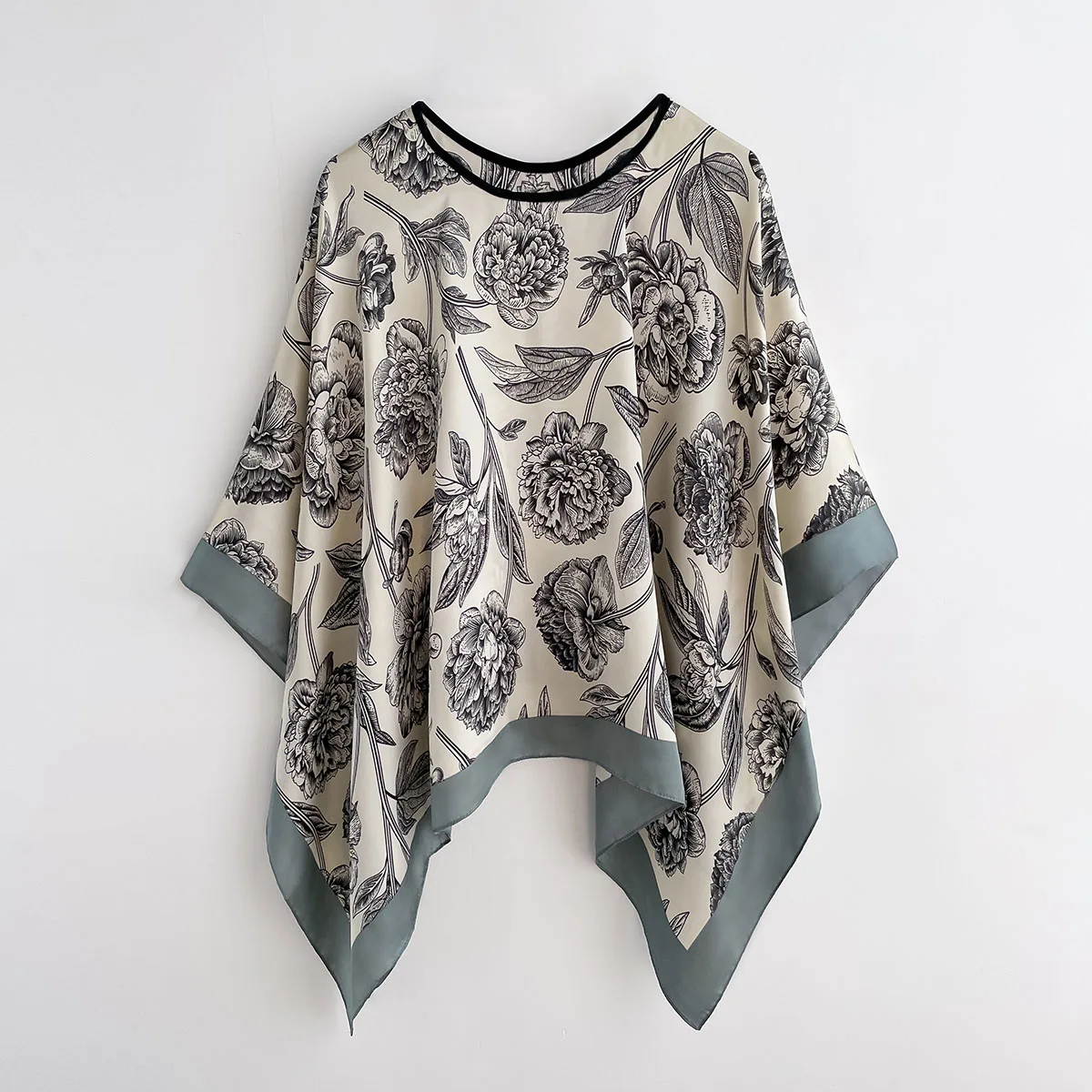 2023 Шелковый Шарф Женский Модельер Пуловер С Принтом Головы Большая Шаль Хиджаб