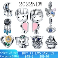 2022 best selling collection punk pendant beads for pandora prata delai 925 charm bracelet necklace ladies girls diy jewelry