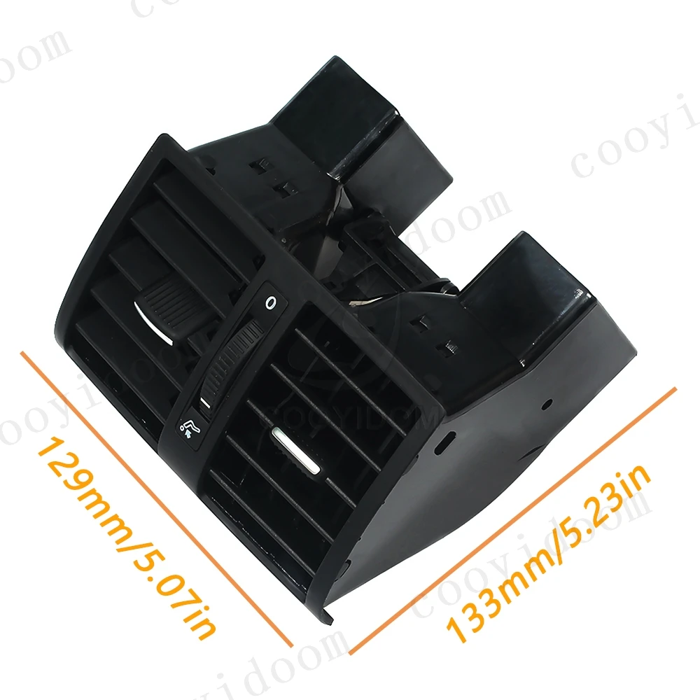 COOYIDOM 1TD819203 заднее вентиляционное отверстие для кондиционера автомобиля VW Touran Caddy