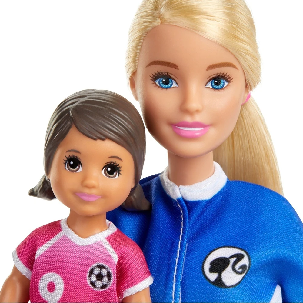 Набор игровой Barbie Футбольный тренер GLM47 кукла Барби |