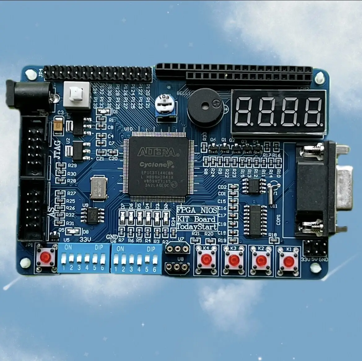 Видеообучающее пособие FPGA Altera EP1C3T144 эксперимент EP1C3T144C8N Cyclone I EPC3 доска для