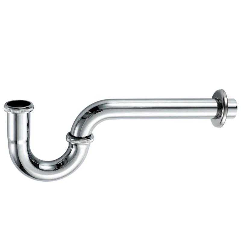 

HIDEEP Bathroom Wash Basin Stainless Steel Drain Pipe Wash Basin Drain Accessories Basin Deodorant Drain Pipe