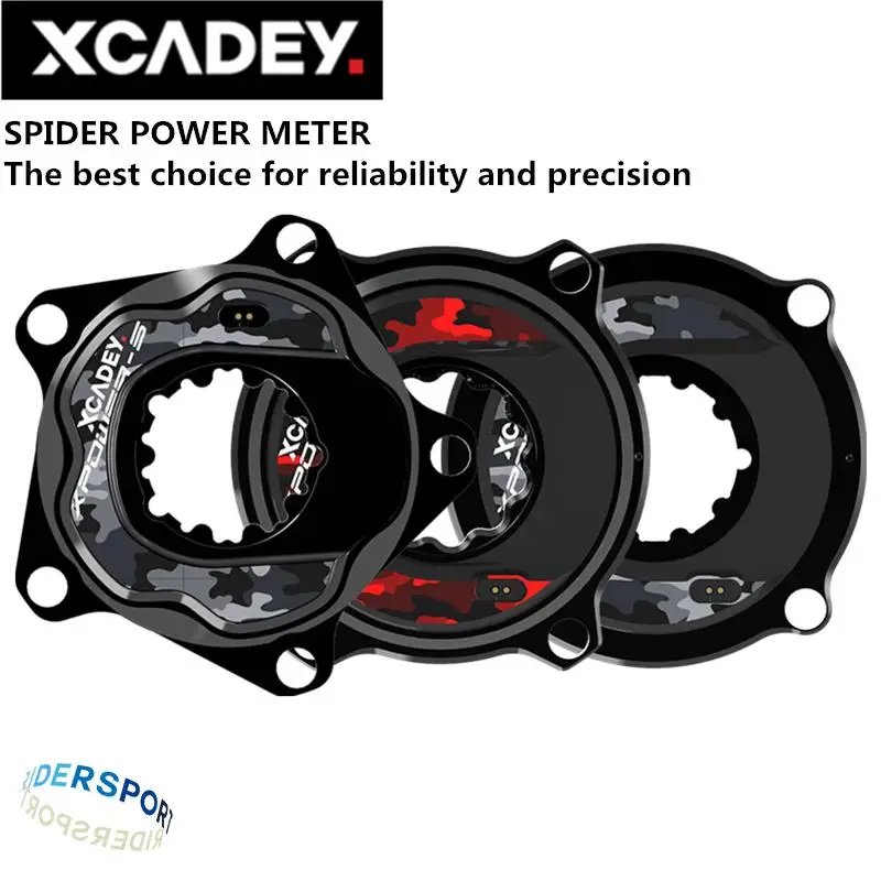 

For XCADEY XPOWER-S Road Bicycle MTB Spider Power Meter For SRAM ROTOR Race Crank Chainring Disc Claw Power Meter 104BCD 110BCD