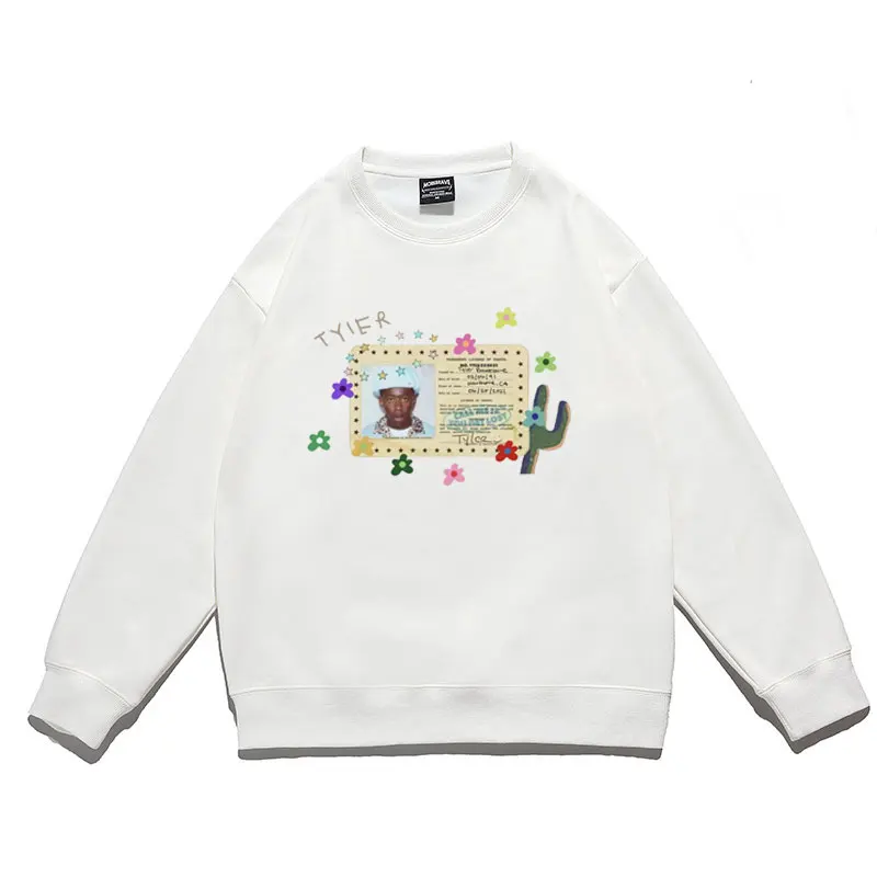 

Rapper Hip Hop Golf Wang Igor Tyler The Creator Sweatshirt Male Pullover Men Women Fashion Sweatshirts Mens Oversized Streetwear