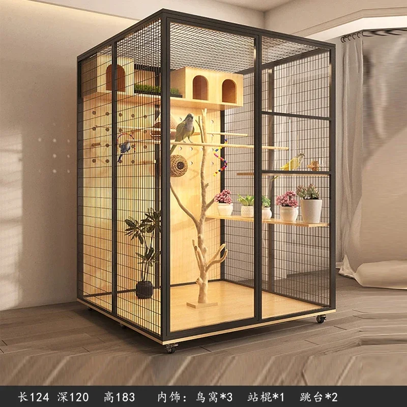 Черные клетки для попугаев переноска ящик разведения собак игрушки шиншиллы