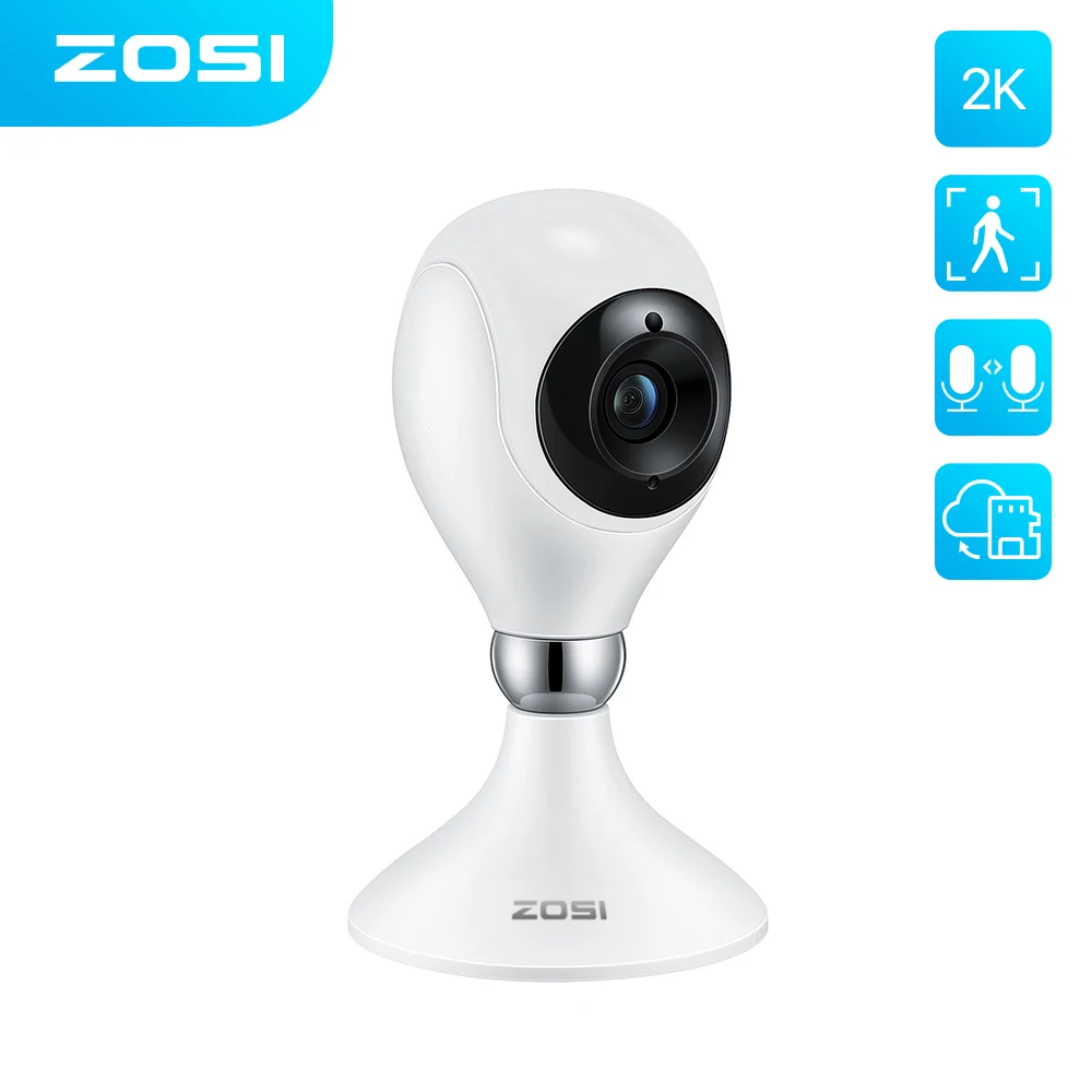 ZOSI C611 3MP WiFi IP-камера в помещении AI обнаружение человека 2-Way Audio ночное видение