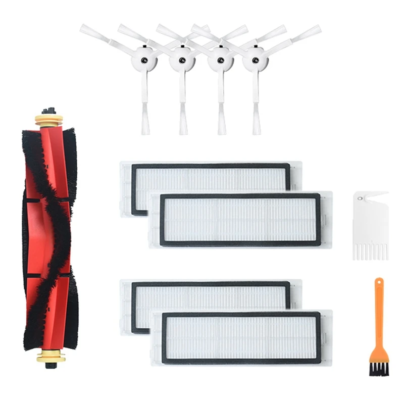 

For Roborock S6 MAXV S6 PURE S6 Xiaomi Mijia 1/1S Robot Vacuum Cleaner Main Brush Side Brush Hepa Filter Parts