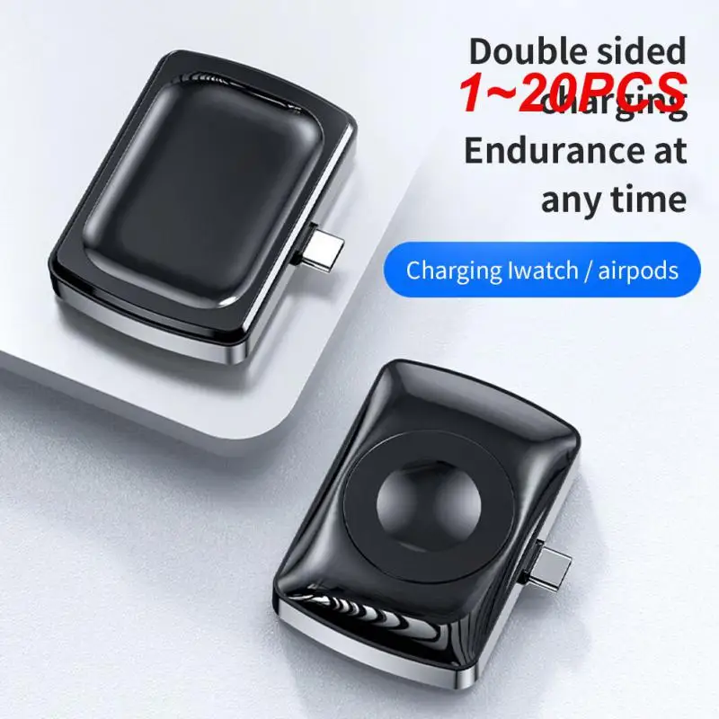 

1~20PCS Double-sided Wireless Charger Double-sided Fast Charging Portable Type-c Charging Accessories Wireless Charger