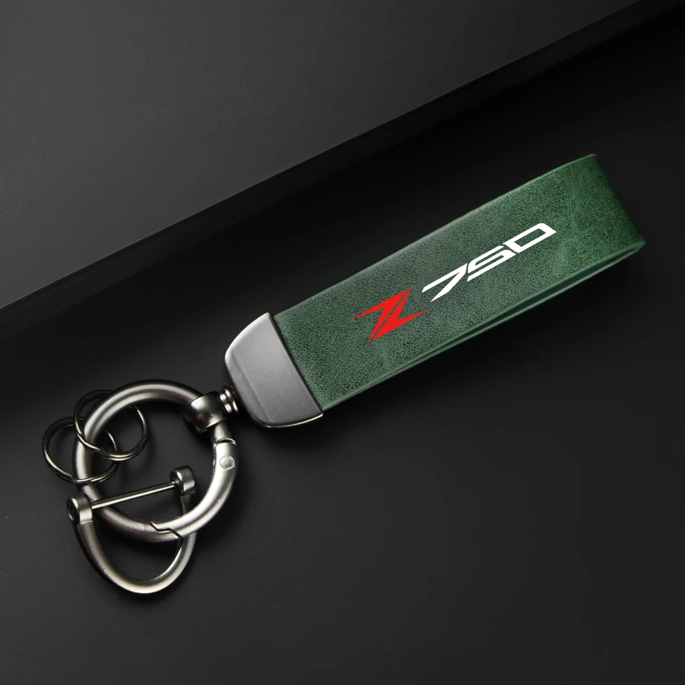 

Кожаный мотоциклетный брелок-держатель для Kawasaki Z750 Z 750, аксессуары