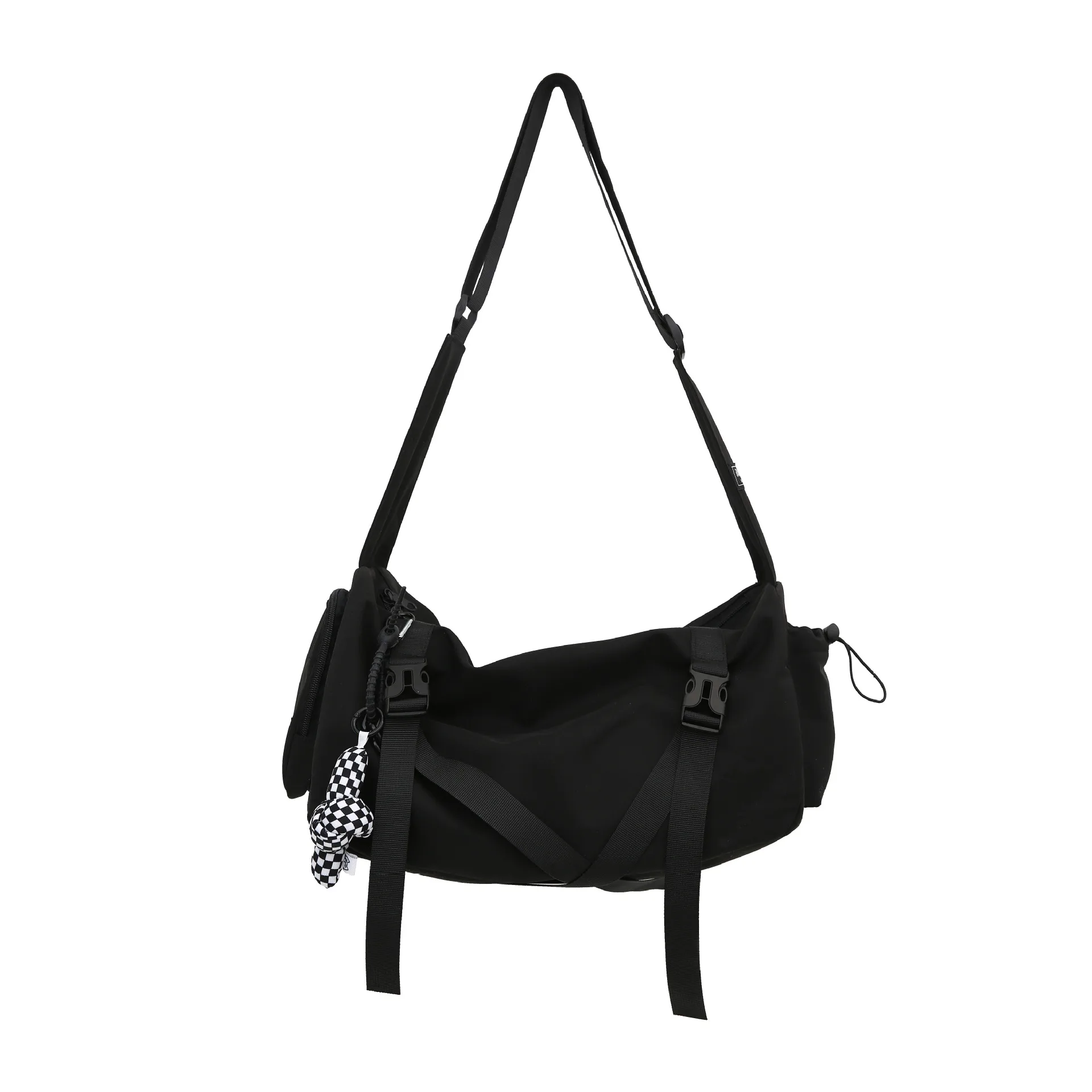 One Shoulder Bag Men's Japanese Niche Nylon Crossbody Bag Men's Outdoor Leisure Tide Brand Waterproof Sports Diagonal Shoulder B