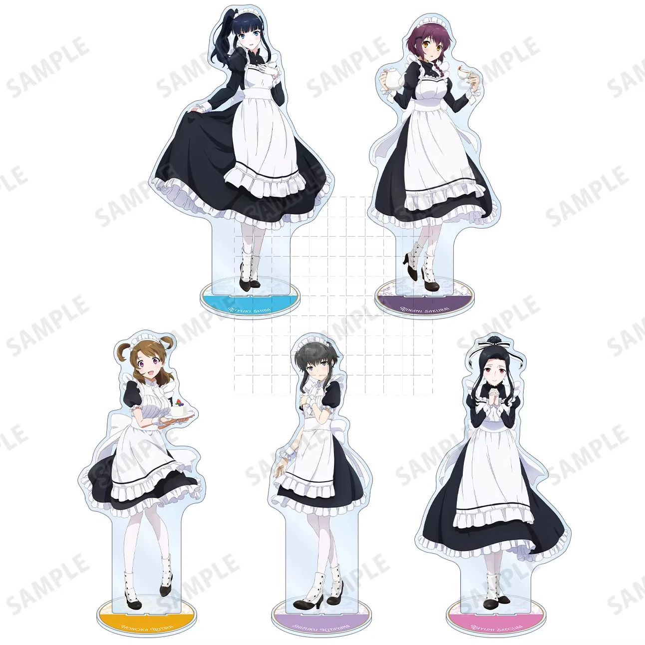 Фото Игра Saegusa Mayumi Sakurai Minami Kitayama Shizuku Honoka Shiba Miyuki акриловая кукла-подставка аниме фигурка модель игрушка для косплея в подарок №2