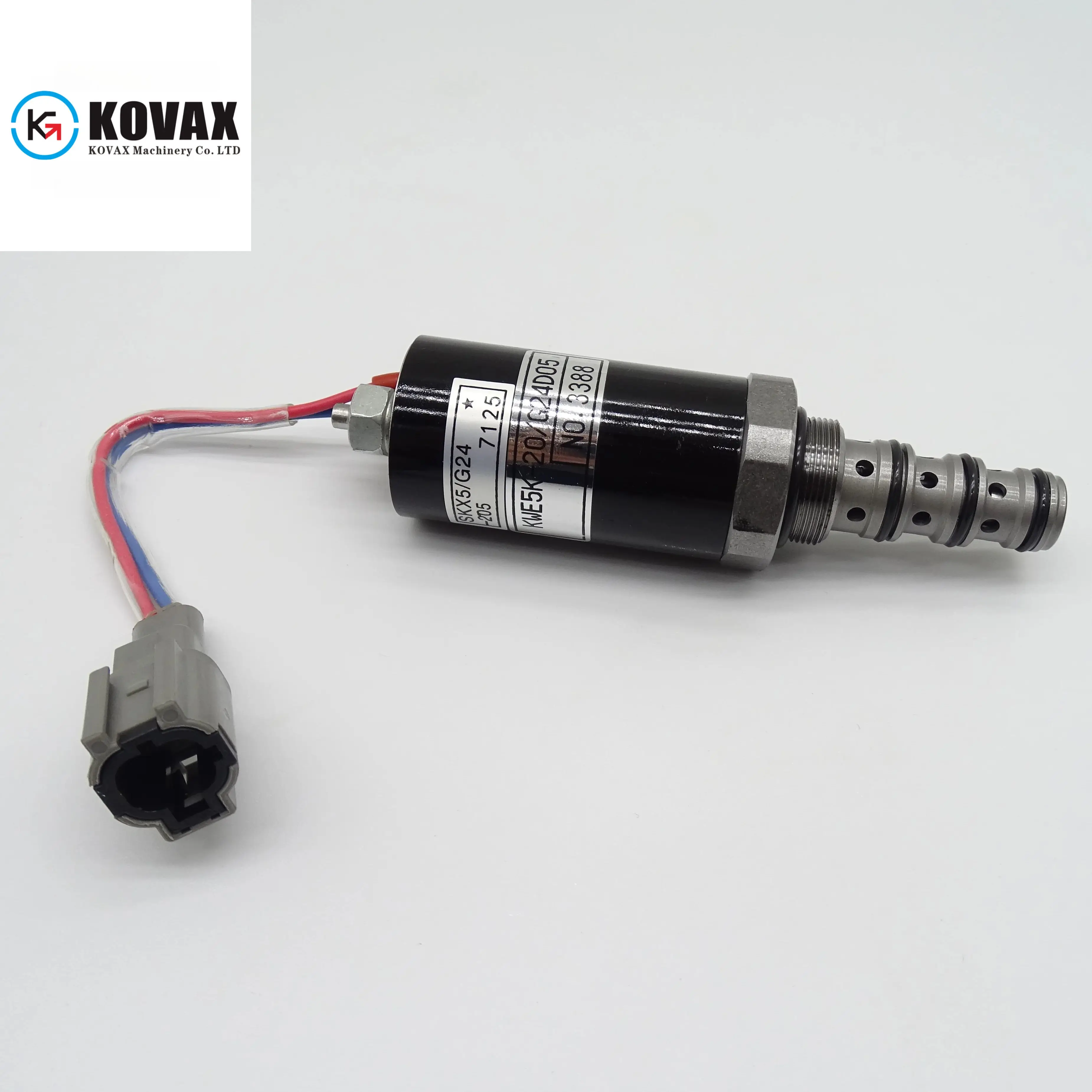 Фото Электромагнитный клапан гидравлического насоса KWE5K-20-/G24D05 подходит для SY135 SY335 №1