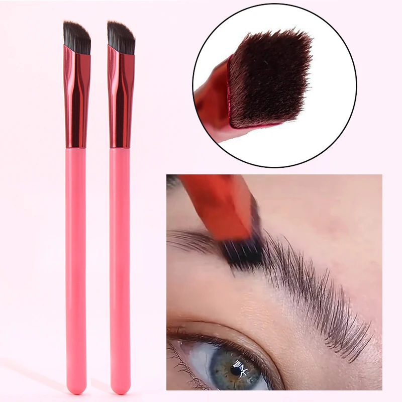 

Wild Eyebrow Brush Hairline Eyebrow Contour EyeShadow Square Make Up Tools Multifunction Simulated Natural Brows Makeup Brushes