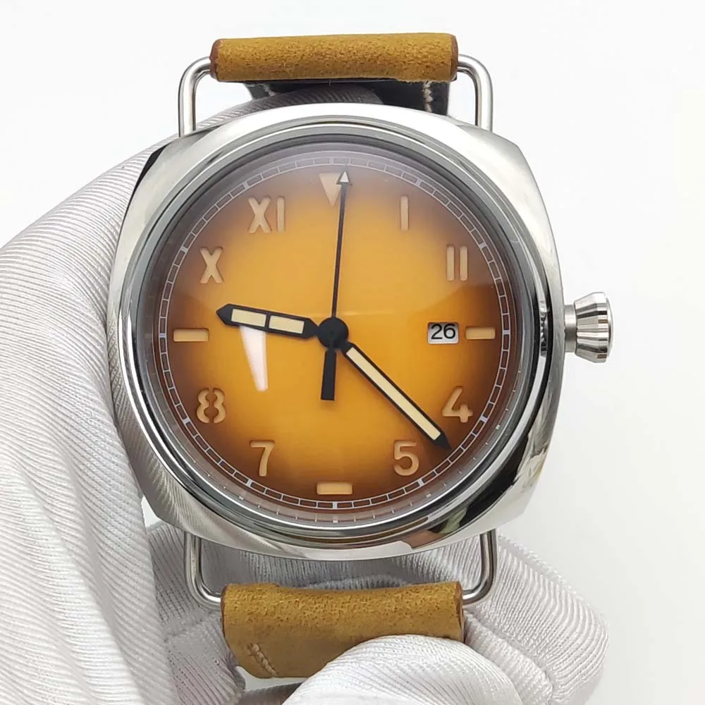 Мужские классические повседневные часы удобный кожаный ремешок корпус из