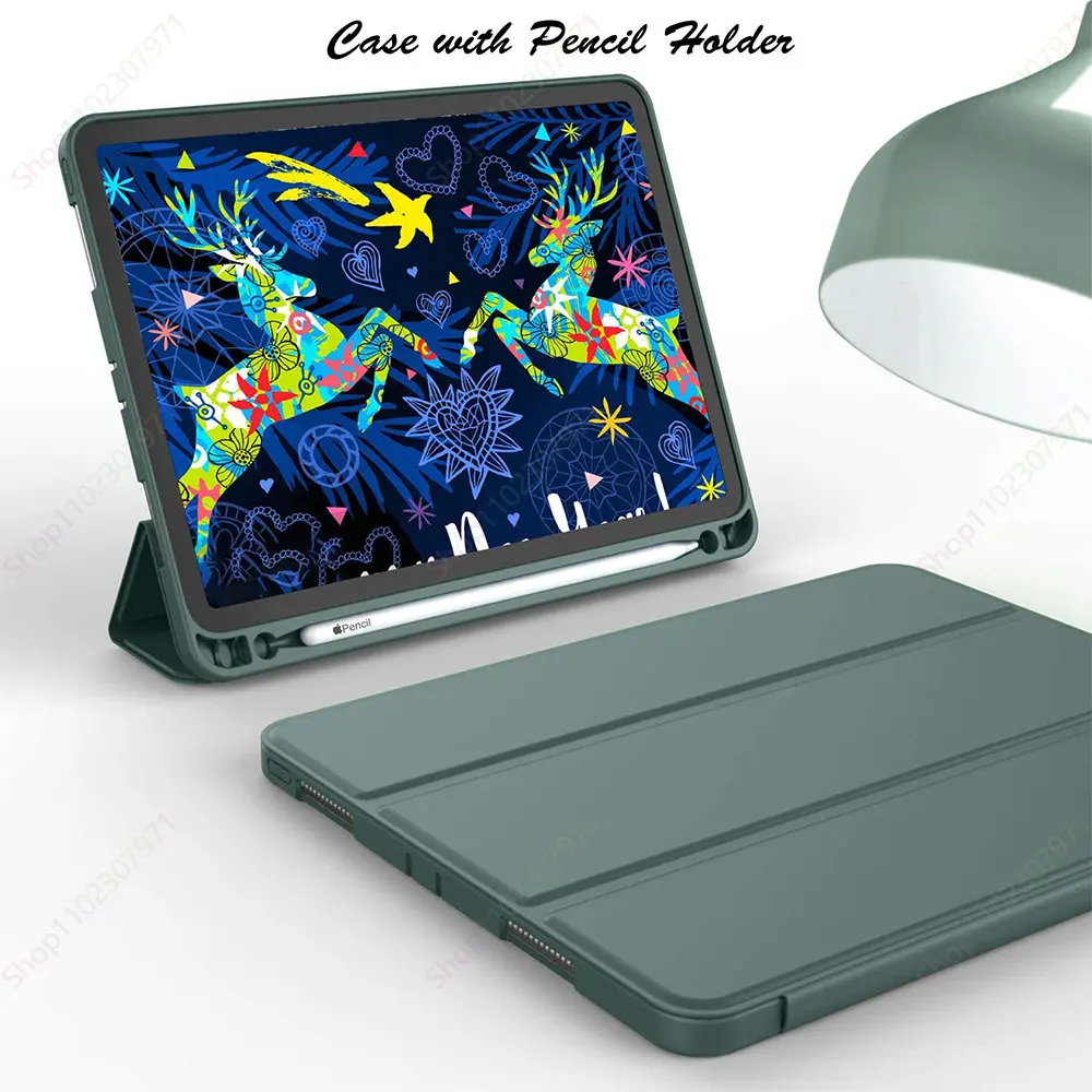 Holder Funda For New Ipad 10.2 Ipad Air 5th/ 4th Generation 10.9 Ipad Pro 11 9.7 10.2 7 8 9th Air3 Pro10.5 10th Case