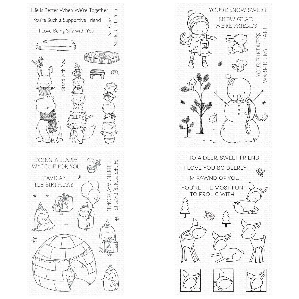 

Happy Waddle and Dear Sweet Friend Metal Cutting Dies and Stamps For Diy Scrapbook/photo Album Decor Embossed Paper Cards 2023